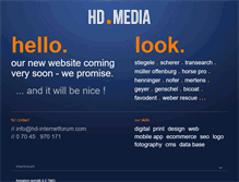 Tablet Screenshot of hd-internetforum.com